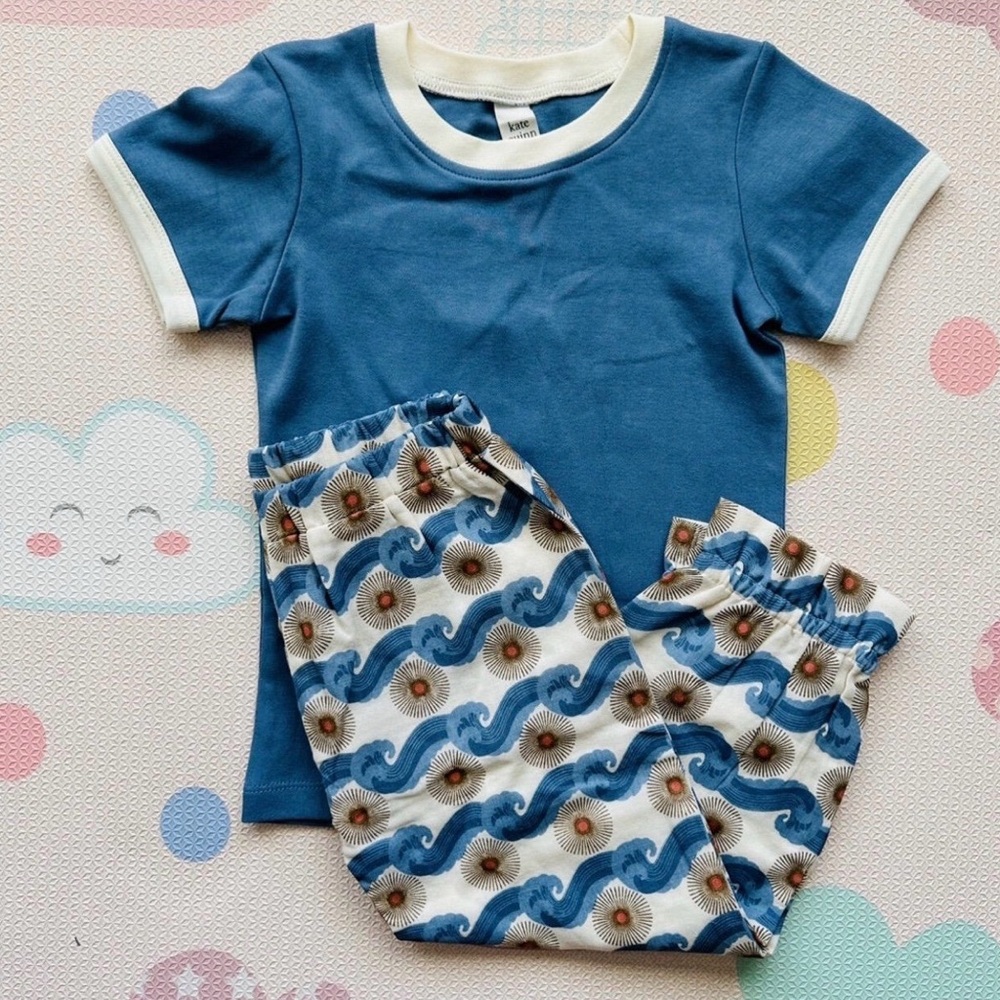 Kate Quinn Ocean Suns Pants w/ Matching Ringer